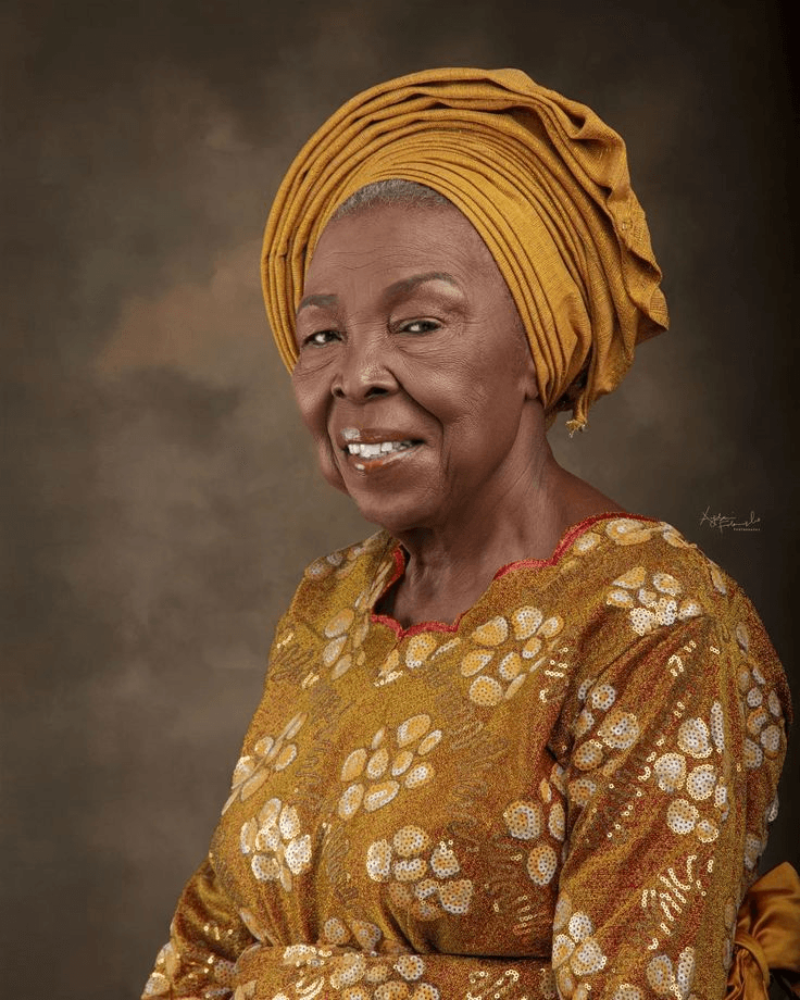 Portrait de mamie, photo originale